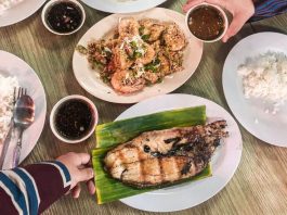 Ikan Bakar Melaka di Sungai Duyung