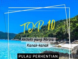 aktiviti kanak kanak di pulau perhentian